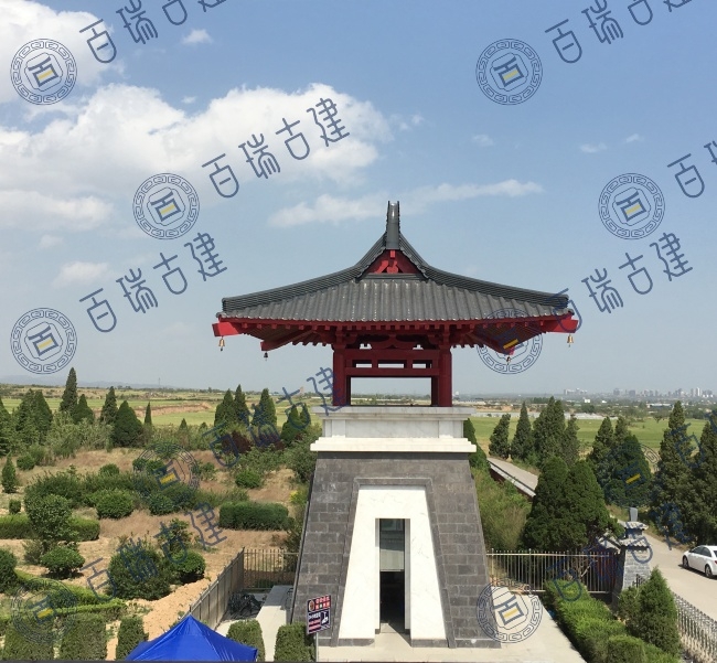 桥陵考古遗址公园—阙楼